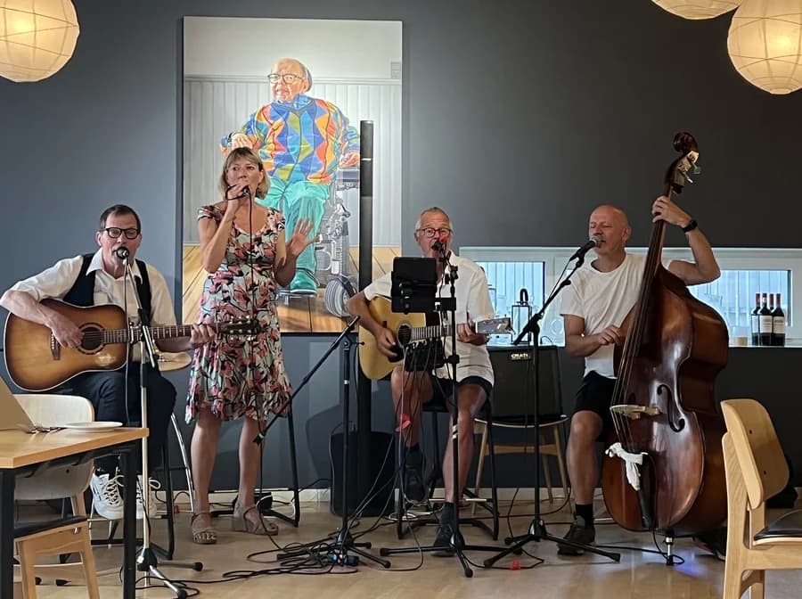 Koncert m. Trio Guldagger+ med Pete Repete