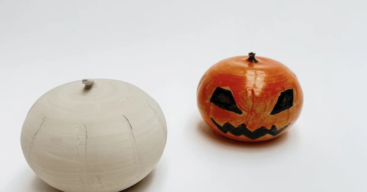 Claytopia workshop: Dekorér dit eget keramiske græskar - kreativ keramik for børn og voksne