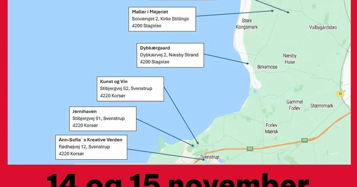Juletur langs kysten 2026