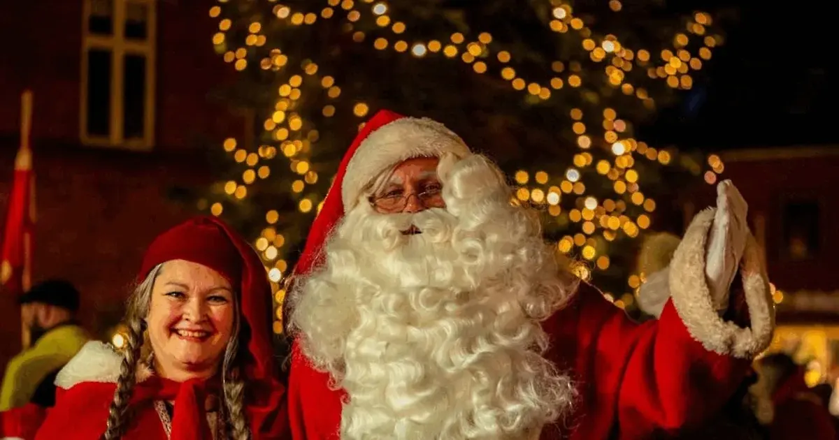 Juletræstænding i Skælskør