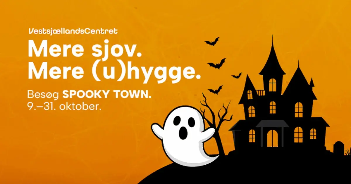 Spooky Town på VestsjællandsCentret