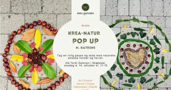 Krea natur pop up - Mandalaer af naturmaterialer