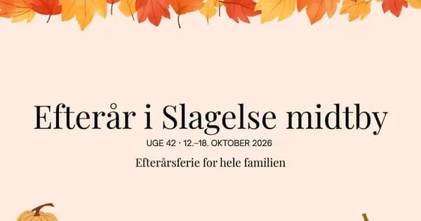 Efterår i Slagelse Midtby