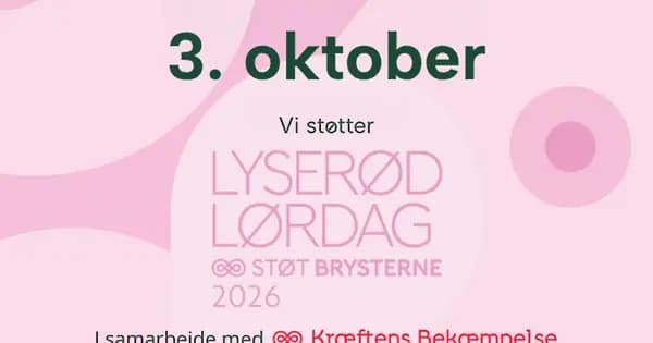 Støt brysterne sammen med Kræftens Bekæmpelse