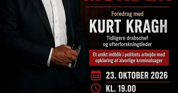 At tænke som en morder - Foredrag med Kurt Kragh