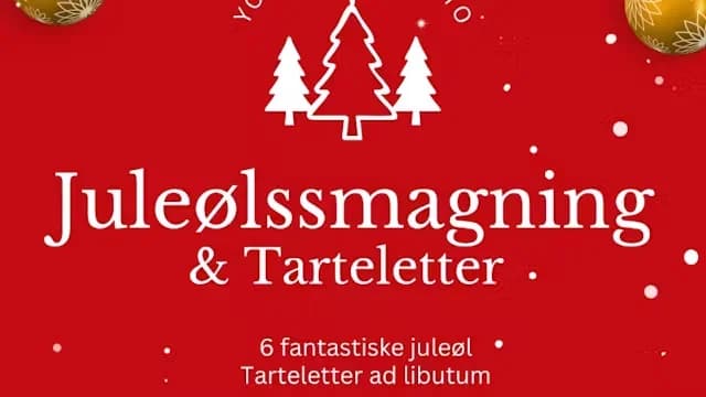 Tartelleter & Juleølsmagning
