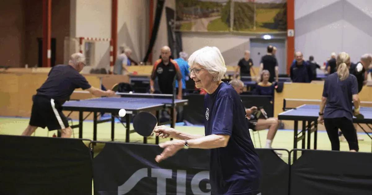 Aktivt seniorliv – Bordtennis og Nysgerrighed