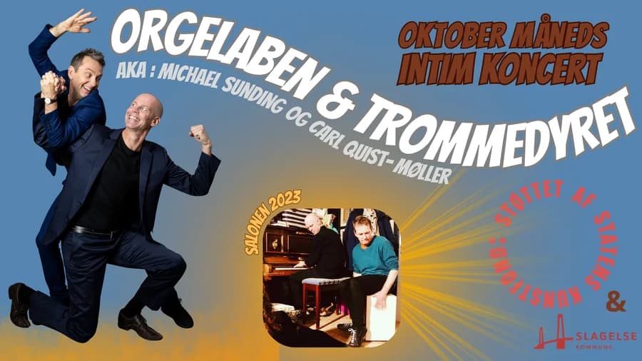 Intim koncert - Orgelaben og Trommedyret