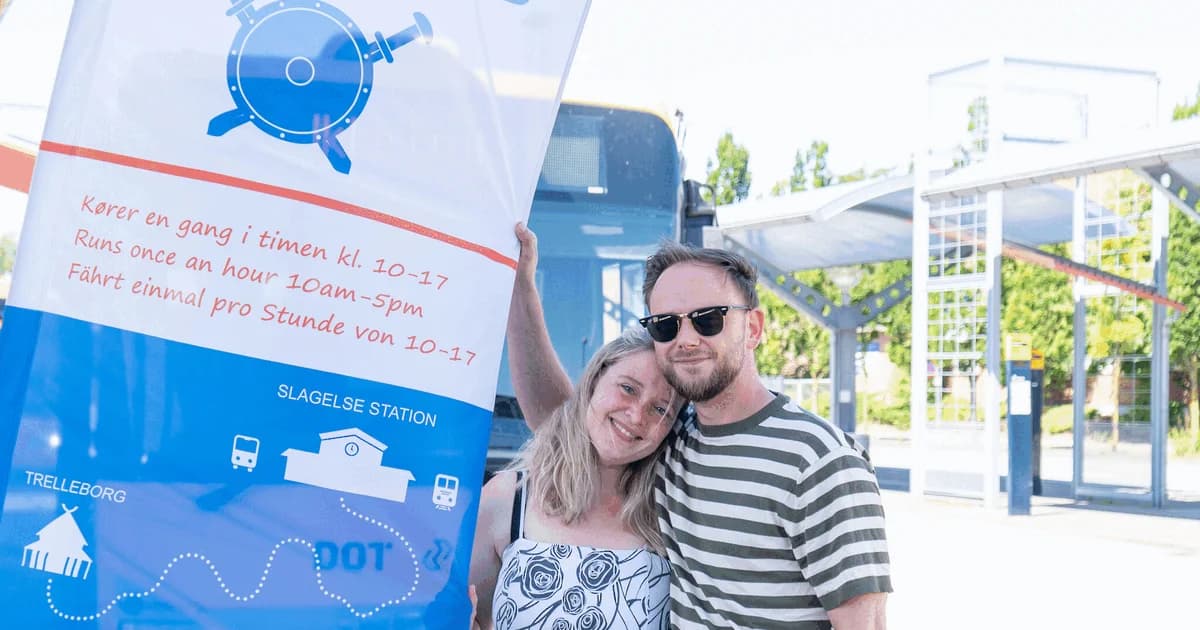Gratis bus til og fra Trelleborg